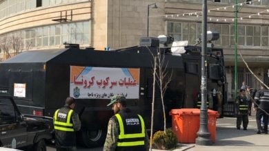 الحرس الثورى الايرانى كورونا
