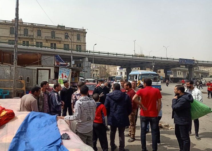 إشغالات الباعة الجائلين
