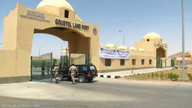 فتح معابر مصر والسودان