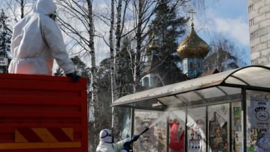 كورونا في روسيا