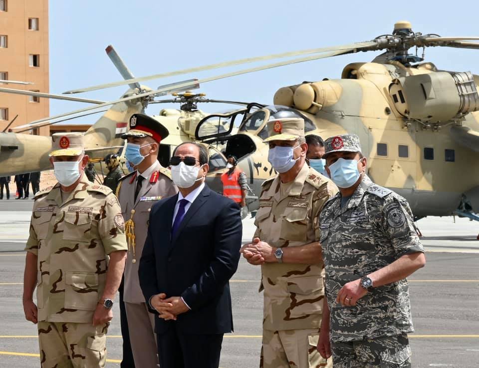 تفقد الرئيس السيسي