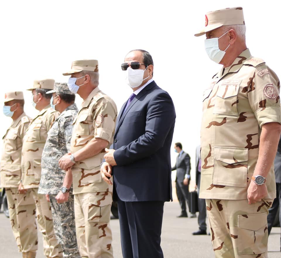 تفقد الرئيس السيسي