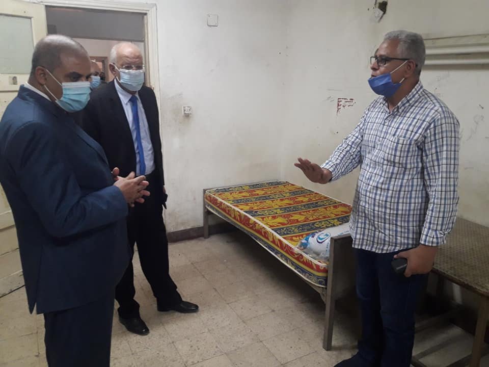 رئيس جامعة الأزهر يتفقد المدن الجامعية