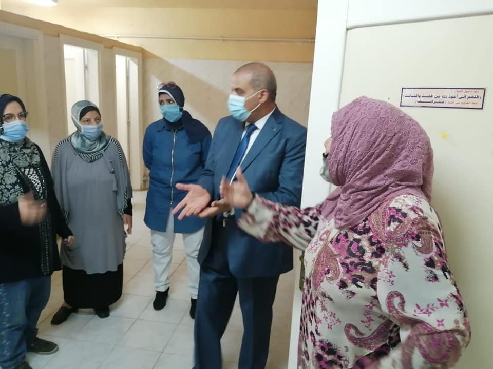 رئيس جامعة الأزهر يتفقد المدن الجامعية