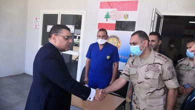 السفير المصري في لبنان