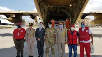 الجسر الجوي المصري الإغاثي