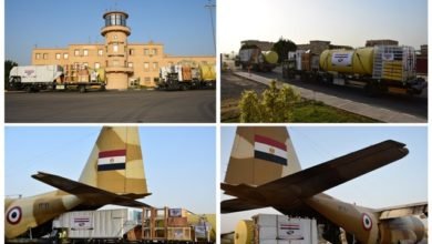 مساعدات مصرية للسودان