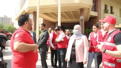 وزارة التضامن والهلال الأحمر