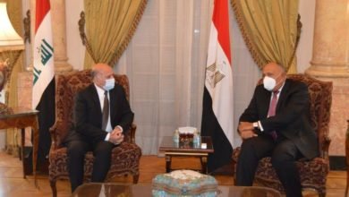 وزير الخارجية ونظيره العراقي