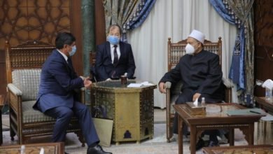 سفير أوزباكستان خلال لقائه مع الإمام الأكبر