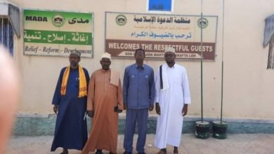 وفد فرع منظمة خريجى الأزهر بالصومال يزور المقر الجديد لمعهد الفاتح