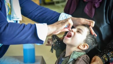 حملة التطعيم ضد شلل الأطفال