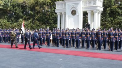 استقبال رئيس غينيا