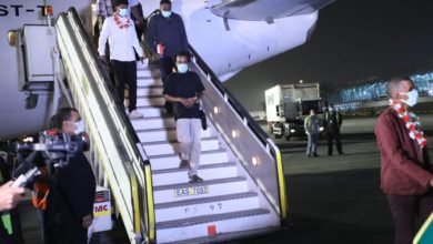 استقبال مجموعة من مصابي الثورة السودانية