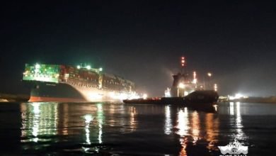 تعويم سفينة قناة السويس