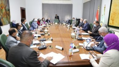 اجتماع وزيري الزراعة والبيئة ومحافظ جنوب سيناء