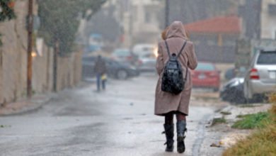 انخفاض درجات الحرارة