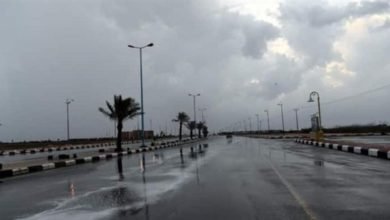 انخفاض درجات الحرارة