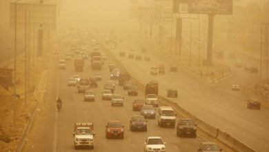 رياح مثيرة للرمال والأتربة