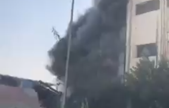 حريق العبور