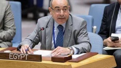 السفير محمد إدريس، مندوب مصر الدائم لدى الأمم المتحدة في نيويورك
