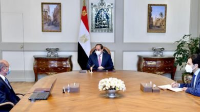 السيسي ووزير العدل