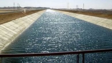 تبطين الترع