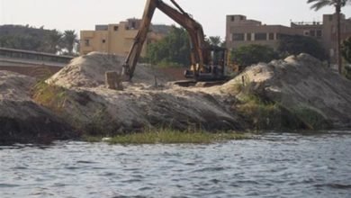 تعديات على نهر النيل