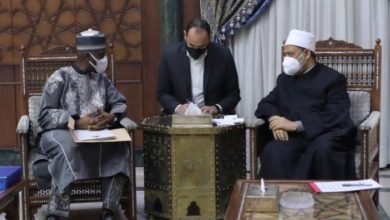 الإمام الأكبر وسفير نيجيريا